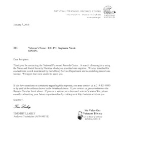 Stephanie Ralph FOIA