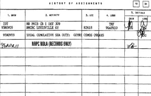 William Joseph Mitiu Assignments Navy 1