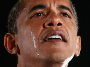obama tears