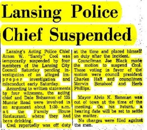 Arnon Sandy Sonny Cool 1974 article