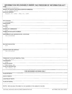 Kenneth Goldstein FOIA