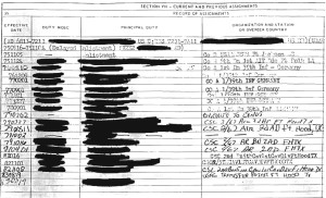 Oscar Wilson Army Assignments