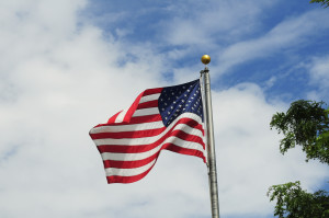 Flag horizontal format