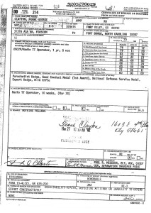Clayton DD214 Actual