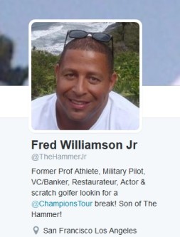 Fred Williamson Twitter profile