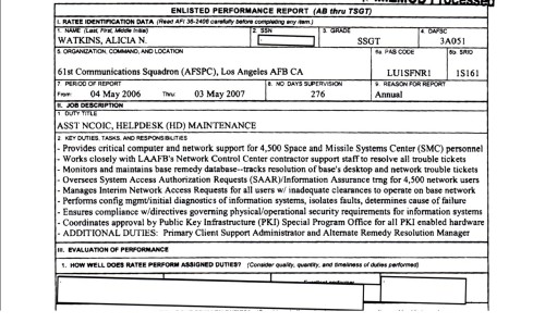 Alicia Watkins May 2007 EPR