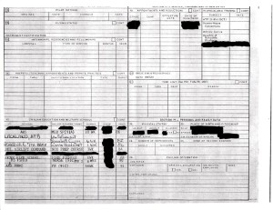 James Fritch Army Training