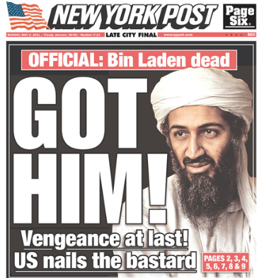 Bullet-Ridden Bin Laden