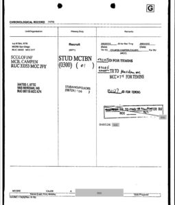 Caleb McGee Assignments