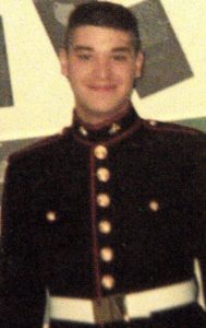 Caleb McGee in-usmc-blues