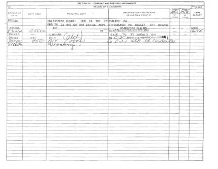 James Nieder Assignments