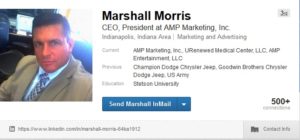 Marshall Morris LinkedIn header