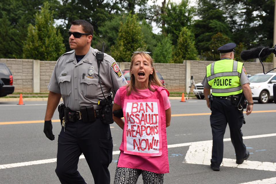 Code Pink protests NRA
