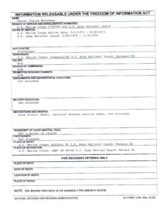 Daniel Matthews Actual FOIA