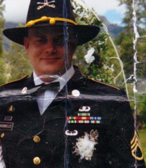 Eric VasConselles 7-23-99 Army Dress Blues Photo
