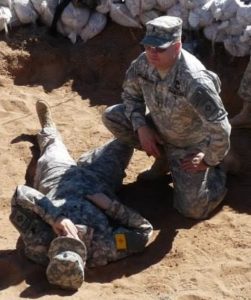 Eric Vasconselles Airborne and Air Assault Badges