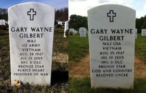 Gilbert headstone (compare)