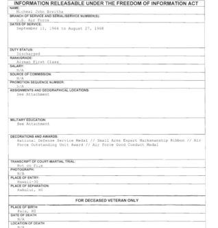 Michael Breitha FOIA