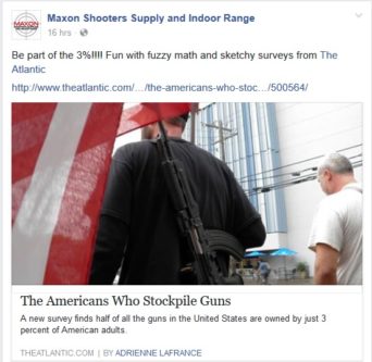 Americans who stockpile guns