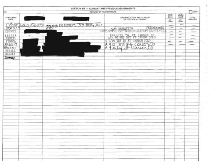 Darrin Rex Stewart FOIA Assignments