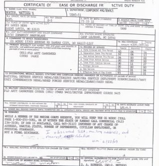 Matthew Morton DD214