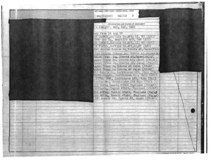 Walter Weathersby FOIA Assignments