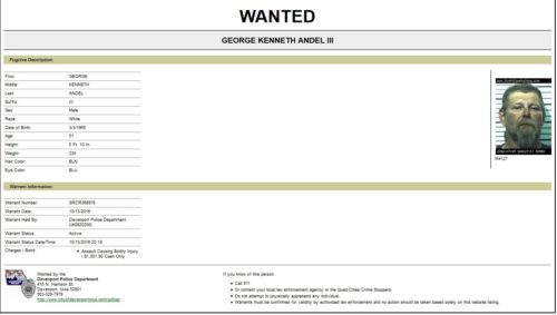 George Andell wanted