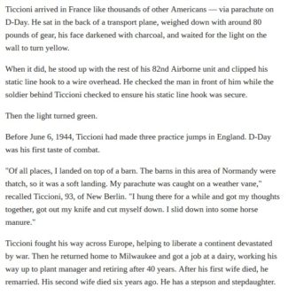 Ralph Ticciono article