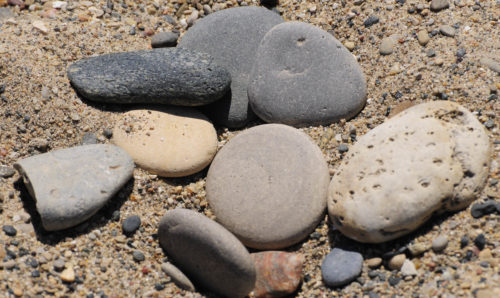 Beach rocks