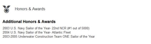 Michael Cox sailor of the year