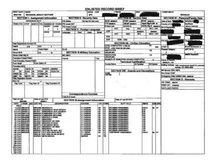 Wesley Swanson FOIA ERB