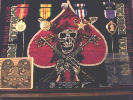 Arthur Rose shadow box