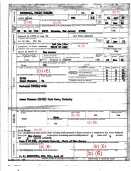 Rosenthal DD214 FOIA