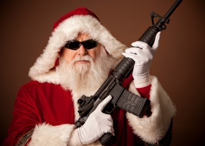 santa gun