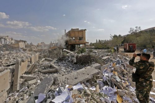 syria rubble