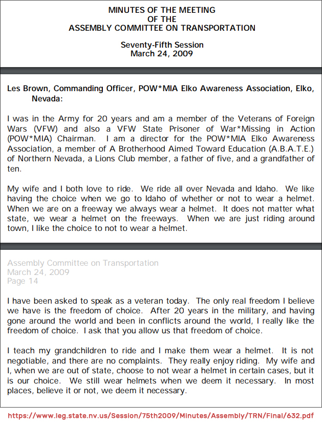 brown-meeting minutes