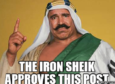 Iron Sheik approves