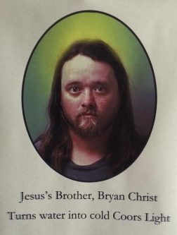 Younger brother of Jesus turns water into Coors Light