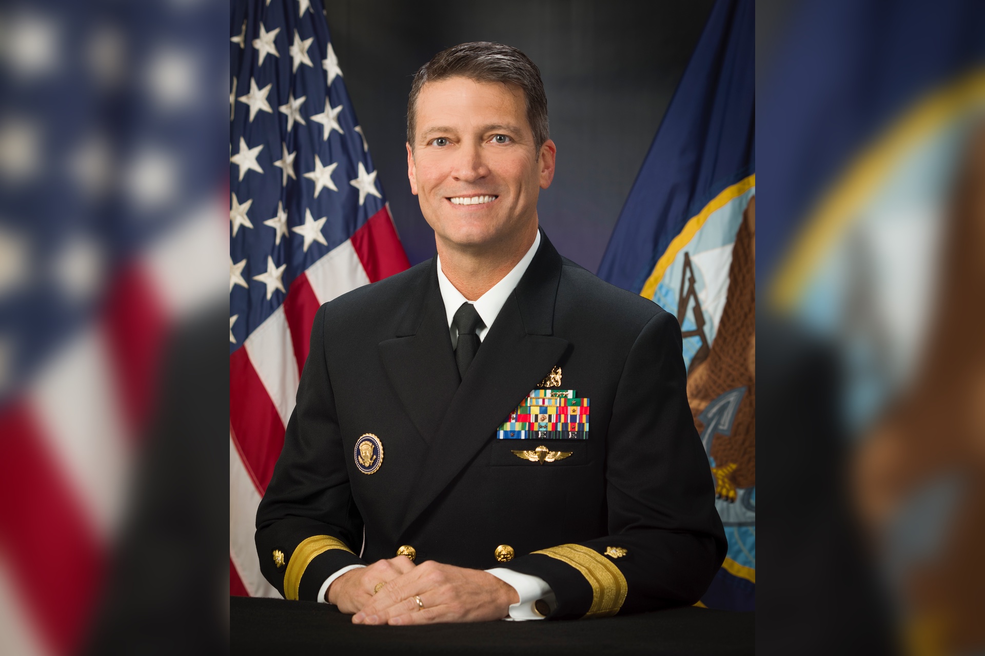 Ronny Jackson lied about being an admiral?