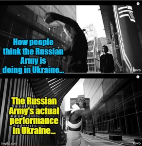 How Russians think their Army is doing versus what they are actually doing in Ukraine Imagine Dragons.jpg