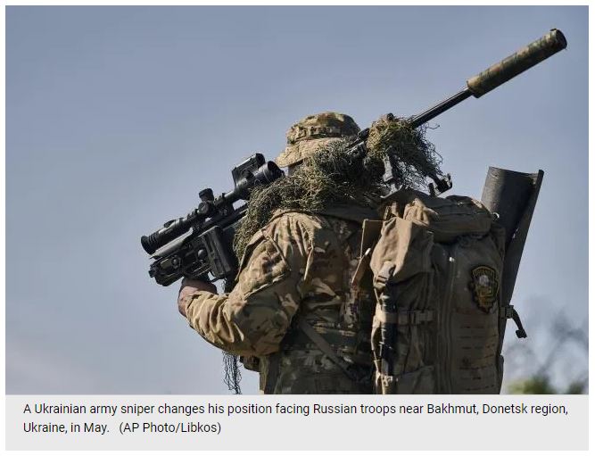 Ukrainian Sniper Claims World Record