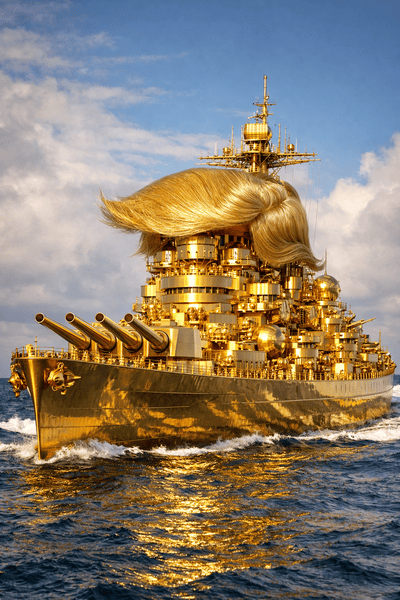 Here comes the Trump-class battleship